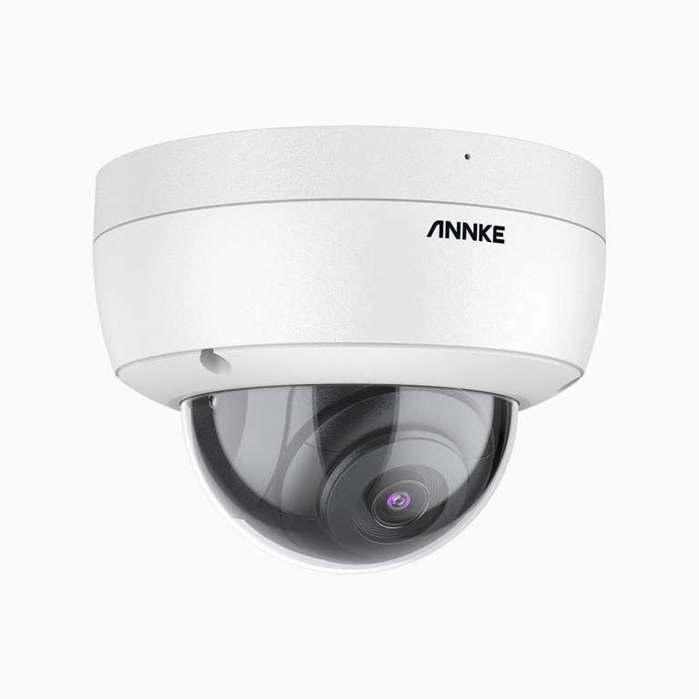 Annke VC500 - 5MP IK10 PoE Außen-Überwachungskamera mit Farbnachtsicht, Mikrofon und SD-Kartensteckplatz,