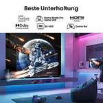 Hisense 55E7KQ Pro 55 Zoll 4K QLED Smart-TV mit HDR, Dolby Vision IQ, 144Hz (VRR), HDMI 2.1, Game Mode PRO