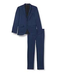 Jack & Jones Herren-Anzug, Medieval Blue, Super Slim Fit in 46 - 56