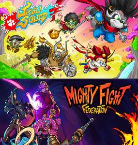 "Jitsu Squad" + "Mighty Fight Federation" (PC) kostenlos im Epic Games Store ab 30.11. 17 Uhr