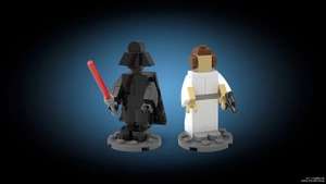 [W & NÖ] LEGO Star Wars Darth Vader und Princess Leia gratis in den Legos Stores