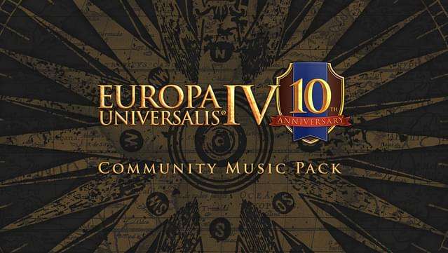 "Europa Universalis IV: 10th Anniversary Community Music Pack" kostenlos bei GOG, Epic Games Store und Steam und als Musikalbum bei Bandcamp