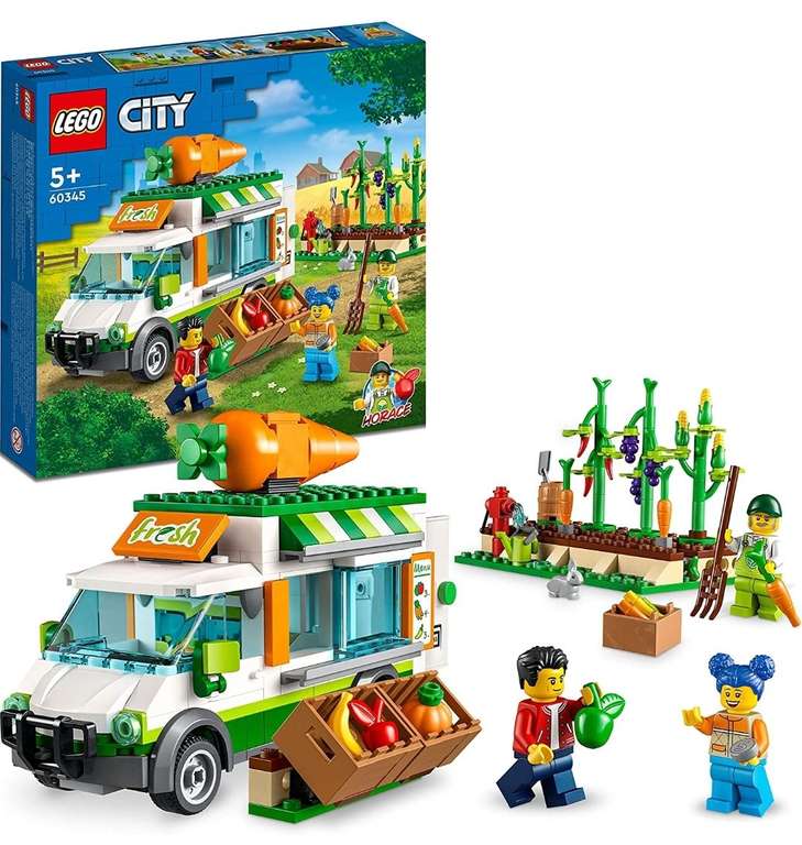 LEGO 60345 City Farm Gemüse-Lieferwagen
