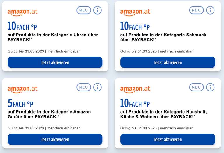 neue Amazon Coupons bei Payback - Bis zu 5% on top