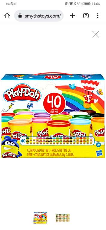 Play Doh - Megapack 40 Dosen