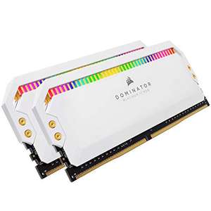 Corsair Dominator Platinum RGB White DIMM Kit 16GB, DDR4-3200, CL16
