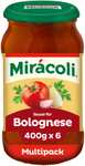 MIRÁCOLI Pasta Sauce für Bolognese 6x 400g