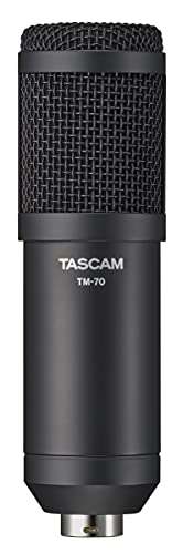 Tascam TM-70 - Dynamisches Mikrofon für Podcasting und Berichterstattung