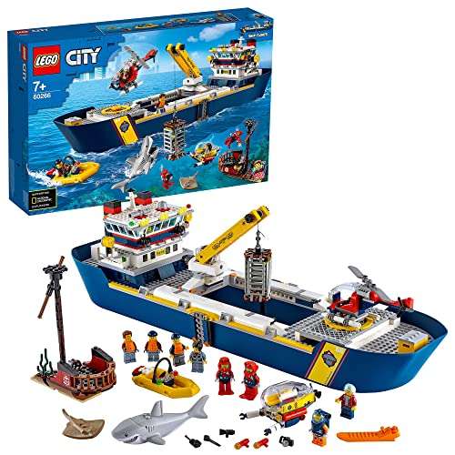 LEGO 60266 City Oceans Meeresforschungsschiff (Derzeit nicht auf Lager - aber bestellbar!)