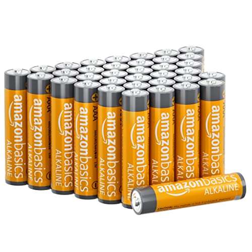 (Amazon Prime): Amazon Basics AAA-Alkalibatterien, 1,5 V, 36 Stück