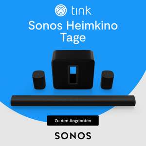 tink: Sonos Heimkino Tage - Sammeldeal
