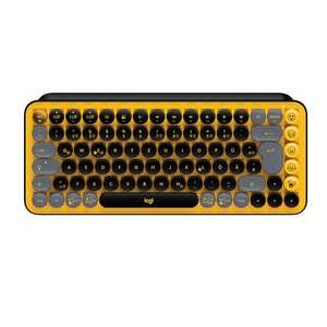 Logitech POP Keys Mechanische kabellose Tastatur mit anpassbaren Emoji-Tasten