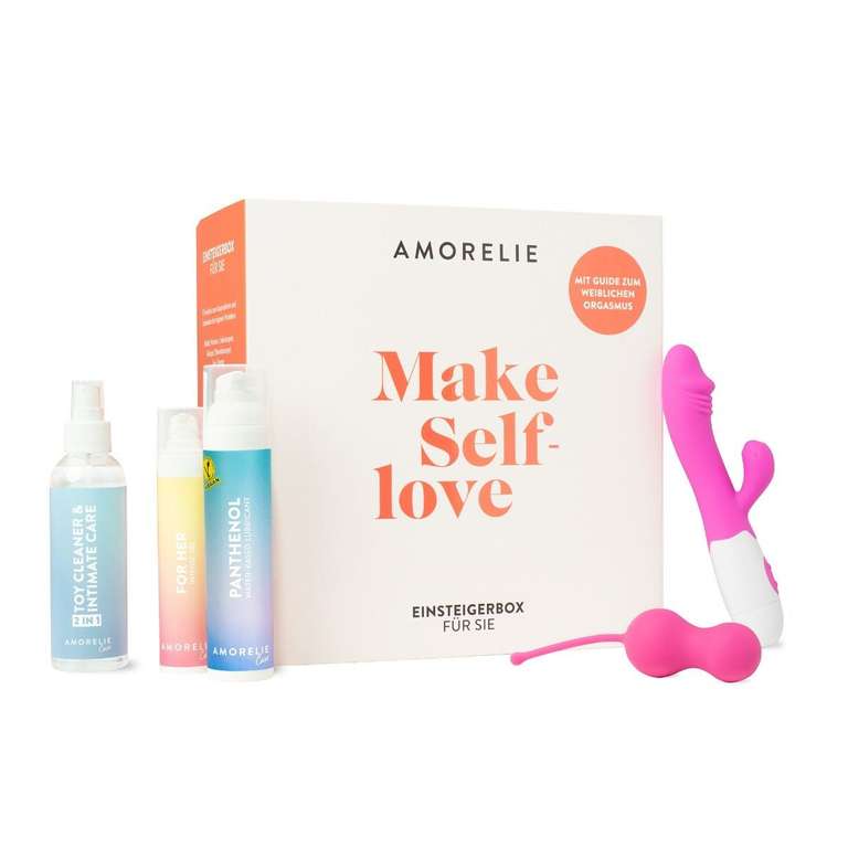 Amorelie Make-Self-Love – Einsteigerbox Set für Sie, 5-teilig