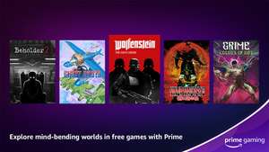Prime Gaming im April 23: Wolfenstein the New Order, Beholder, Ghost Pilots, Ninja Masters, The Beast Inside, Icewind Dale,... (15 Games)