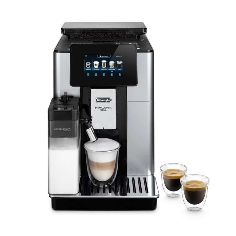 Kaffeevollautomaten PrimaDonna Soul ECAM612.55.SB l Delonghi Österreich