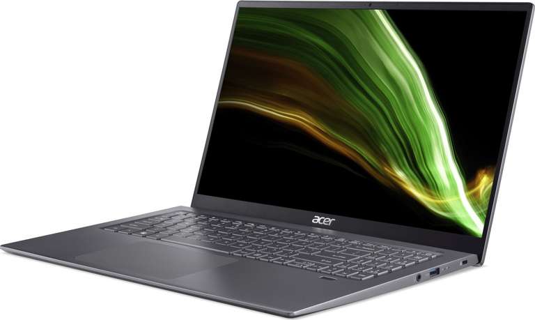 Acer Swift 3 Steel Gray, 16,1" FHD, i5, 16/512GB