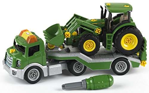 Theo Klein 3908 Transporter mit John Deere Traktor