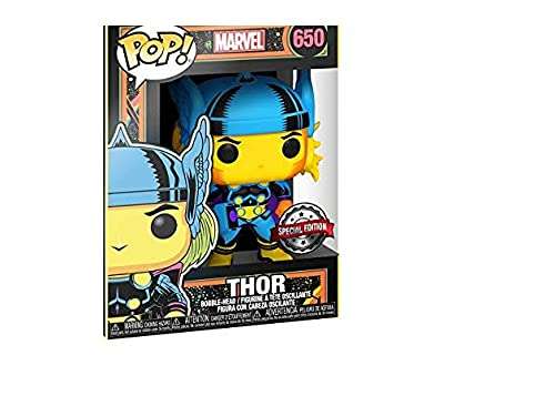 Funko 48847 POP Marvel: Black Light-Thor Figur