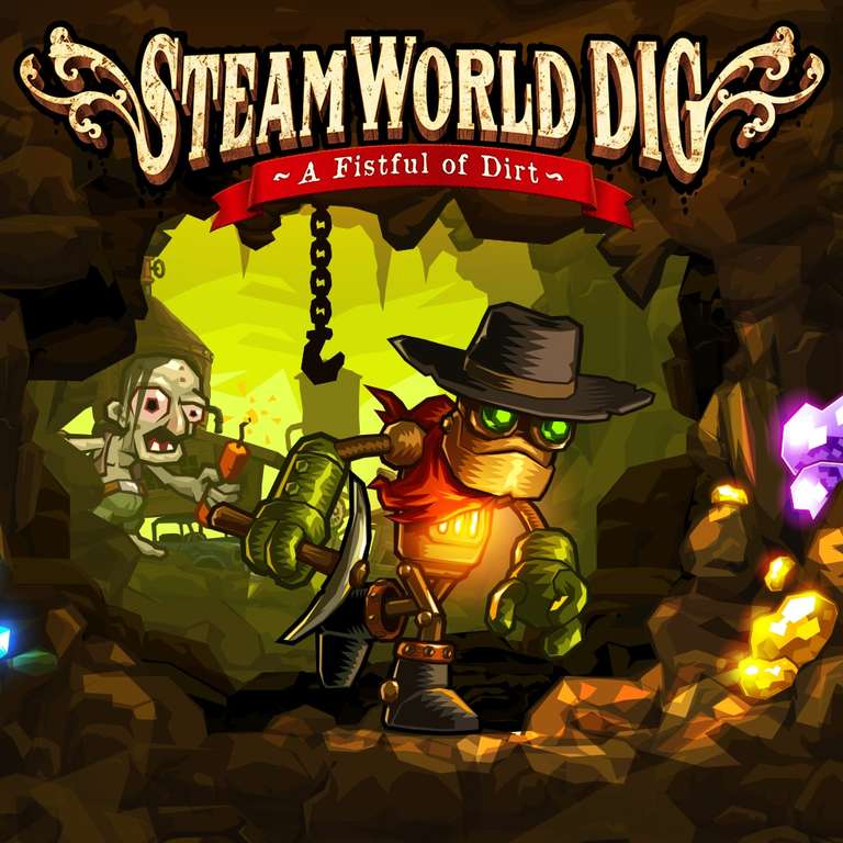 "Steamworld Dig" (Nintendo Switch) - 1 Game / kein Euro - schaufelt es zum Bestpreis in den Warenkorb