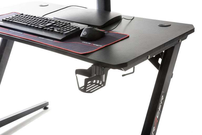 DXRacer Gaming Desk Basic inkl. Getränkehalter