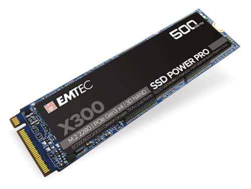 Emtec X300 SSD Power Pro 500GB, M.2, NVMe