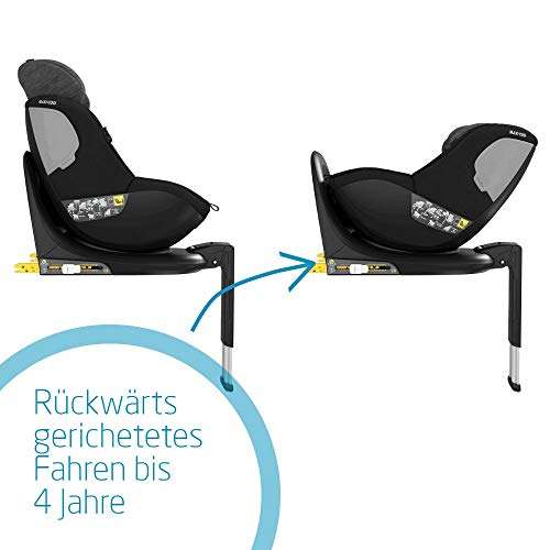 Maxi-Cosi Mica, 360° drehbarer i-Size Kindersitz inkl. ISOFIX Basis, Gruppe 0+/1 Autositz (bis ca. 105 cm / 18 kg