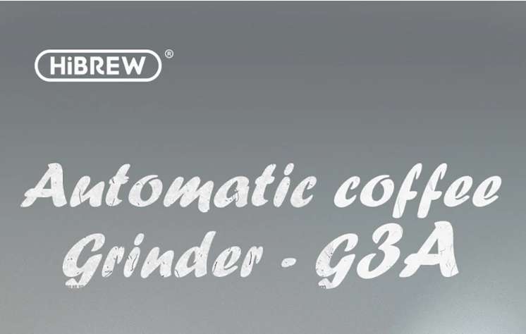 HiBREW G3A Kaffeemühle, 40 mm konisches Mahlwerk, Luftgebläse, 31-Gang-Skala, Speicher- und Antistatikfunktion in Schwarz oder Beige