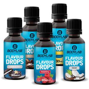 Bodylab Flavour Drops, 5x 30ml, verschiedene Sorten