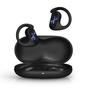 1MORE Fit SE S30 Open Ear Kopfhörer mit 5.3 Bluetooth 4 Mikrofone, 30 Std. Spielzeit, ENC Anruf Noise Cancelling, IPX5