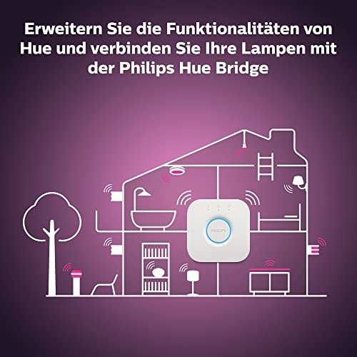2x Philips Hue White and Color Ambiance Iris + Hue Bridge