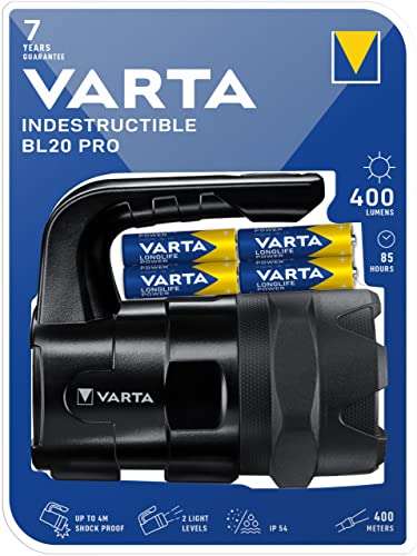 Varta Indestructible BL20 Pro Taschenlampe