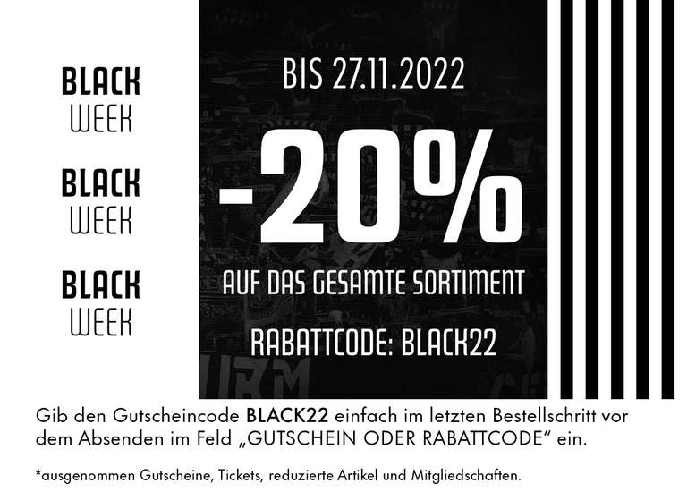 -20% im Sturm Graz Fanshop