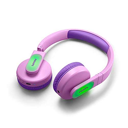 Philips TAK4206PK/00 Over Ear Bluetooth Kinder Kopfhörer, rosa od. blau