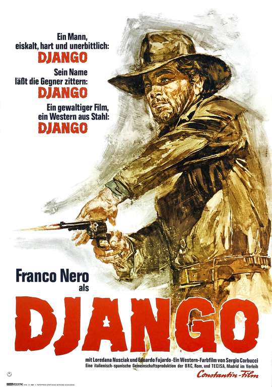 Film: "Django" mit Franco Nero, als Stream oder zum Herunterladen aus der 3Sat Mediathek