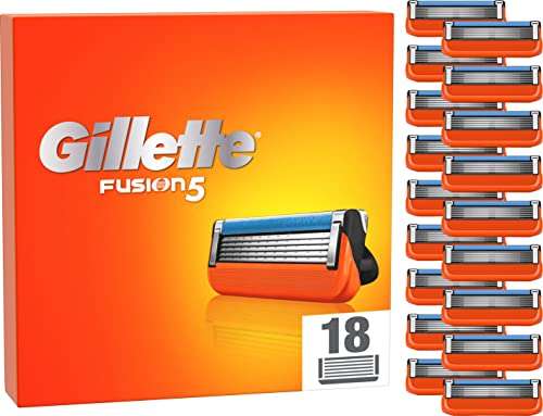 Gillette Fusion 5 Rasierklingen, 18 Ersatzklingen für Nassrasierer