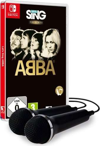 (Nintendo Switch) Let's Sing ABBA inkl. 2 Mikrofone