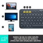 Logitech K380 Kabellose Bluetooth-Tastatur, Multi-Device & Easy-Switch Feature