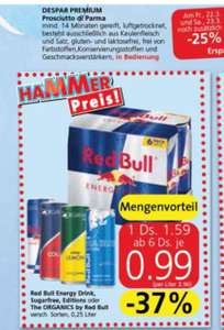 Red Bull 250ml ab 4 Stk. je 0.95€ Billa/Plus - 0.99€ Spar