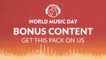 "World Music Day 2023 Bonus Content" gratis bei Fanatical