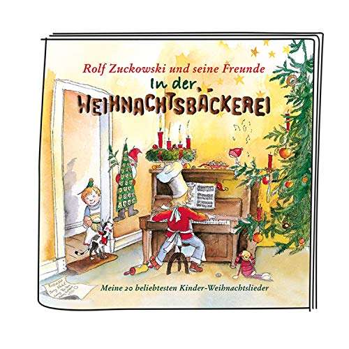 tonies Hörfigur für Toniebox, Weihnachtslieder: Rolf Zuckowski – In der Weihnachtsbäckerei