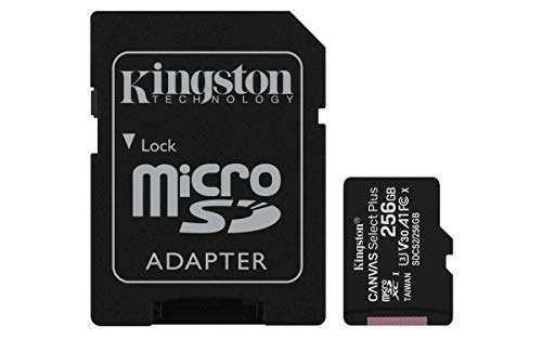 Kingston Canvas Select Plus microSDXC 256GB Kit