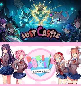 "Doki Doki Literature Club Plus!" und "Lost Castle" (PC) kostenlos im Epic Games Store ab 8.2. 17 Uhr