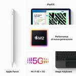 Apple iPad Pro 11" 4. Gen., 128GB od. 256GB, 5G, Space Grau od. Silber, 1029,06€ / 1133,86€