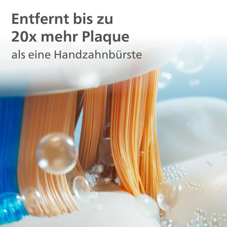 Philips Sonicare Original A3 Premium All-in-One-Ersatz-Bürstenkopf 6er-Pack in Weiß (Modell HX9096/10)