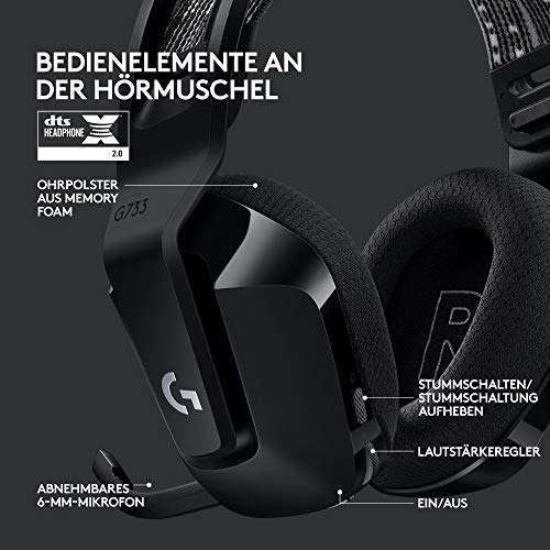Logitech G733 LIGHTSPEED kabelloses Gaming-Headset