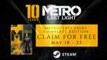 "Metro Last Light Complete Edition" (PC) gratis vom 18. - 25. Mai auf Steam