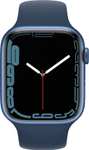 Apple Watch Series 7 - Blau Aluminium mit blauem Sport-Armband (45 mm) - GPS