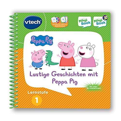 VTech Magibook Lernstufe 1 - Lustige Geschichten mit Peppa Pig 3D