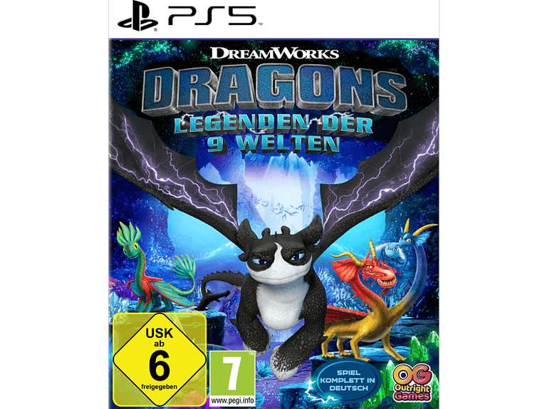 "Dragons: Legenden der 9 Welten" (PS4 oder PS5) Zum heißen Preis, für eure kleinen Drächchen.