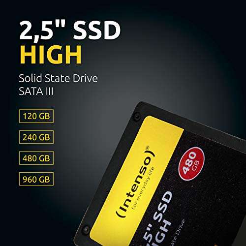 Intenso "High Performance" SSD (240GB, R520MB/s, W480MB/s ) - neuer Bestpreis